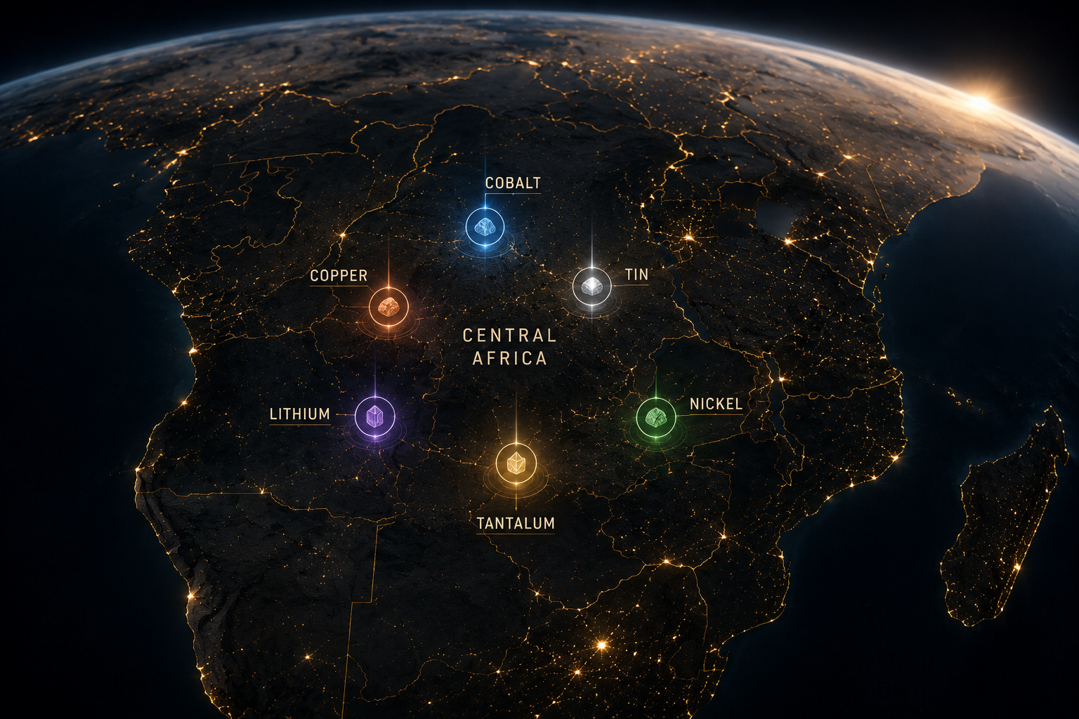 Critical minerals in Central Africa